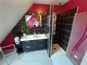 Maisons de vacances Maison spacieuse a Saint-Lunaire : photos des chambres