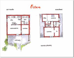Three-Bedroom Apartment room in Stenrosgården