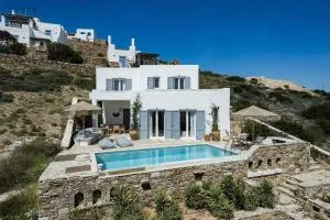 Waterlily House Antiparos - Private Pool Villa - 圣乔治亚海滩