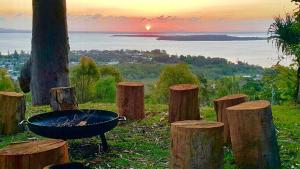 Sunset Spectacular 180 degree City Skyline and Water Views