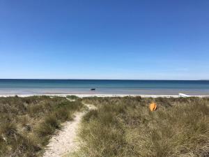 Big cabin near perfect bathing sand beach
