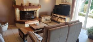 Maisons de vacances Charming family home in Coueron : photos des chambres