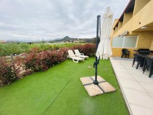 La belle vie F4 bord de plage avec jardin