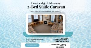 Bembridge Hideaway Static Caravan - Sandhills Holiday Park with Private Beach