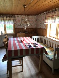 Mormors stuga har charmigt torrdass och utedusch i trädgården