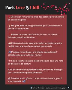 Appartements Suite Passion - Jacuzzi prive - Table massage : photos des chambres