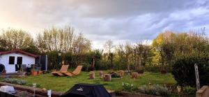 Ferienapartment Haus am Grün 3 "Sunset" - Dein Rückzugsort mitten in der Natur