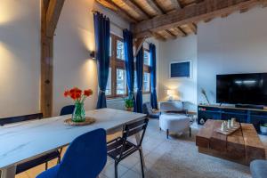 Appartements Balthazar, Parking gratuit, Vue privilegiee sur la Cathedrale, WiFi HD, Centre-Ville de Troyes : photos des chambres