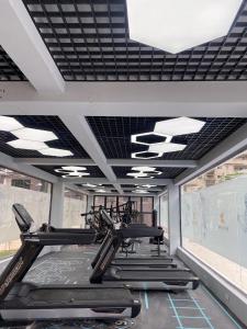 classy executive two bedroom apartment with fully equipped gym ample parking space heated swimming pool children playing ground and amazing scenic views