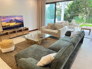 Jardin sur la mer de Pointe aux Canonniers