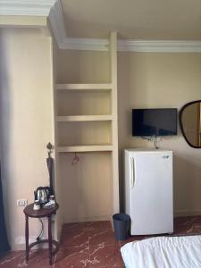 Scarab pyramids view