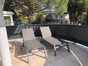 Appartement climatisé dans résidence de standing avec piscine