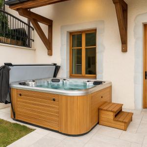 Villa Savoie Villa de luxe avec piscine et spa, lac dAnnecy