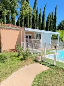 Tropica Nîmes Chalet 2 chambres confort climatisé - Milhaud