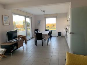 Appartements Vue Mer, Golfe et Dunes- Residence Dunes du Golfe : photos des chambres