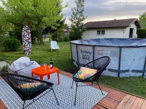 Maisons de vacances Maison proche des plages Capbreton et Hossegor : photos des chambres