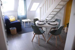 El pisito Quimperois duplex 2 chambres coeur de ville