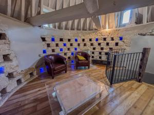 Villas Manoir XV et Grange avec Piscine chauffee privee : photos des chambres