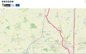 Chambre à la campagne ,au Soleil levant