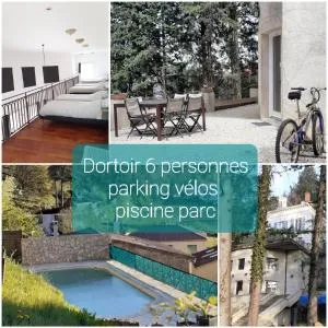 Loft La Rotonde à La Terrasse local vélos piscine 2 à 6 personnes - 坦耶尔米塔格