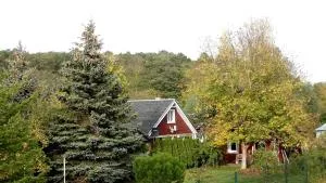 Lychenlodge am Oberpfuhl See mit Kanu & Kamin - Weberstedt