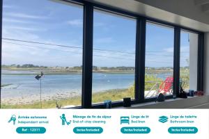 Vue exceptionnelle - Maison pour 4 - 100m plage