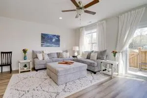 Patio and Grill Modern Family Home in Hampstead - Hampstead