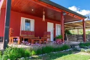 Cabaña Pacha Munaskka con vista al lago - Cochuna