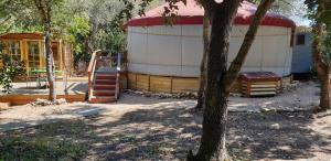 Tentes de luxe yourte de luxe contemporaine : photos des chambres