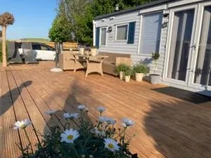 Chalet met 2 slaapkamers op gezellige camping met zwembad nabij Ijsselmeer - 考德姆