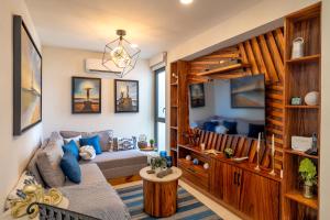 Retiro costero moderno y moderno en Casa Vista Belcara