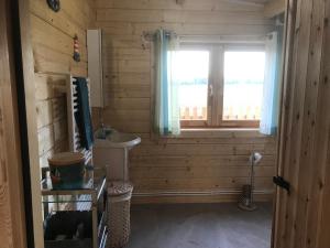 Log Cabin in Tiny Village