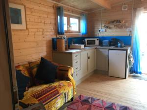 Log Cabin in Tiny Village