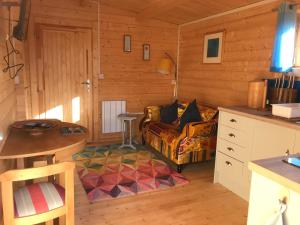 Log Cabin in Tiny Village