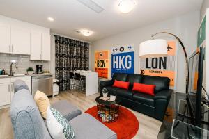 Modern suite near Airport Hospital Henday Town Ctr