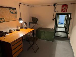 Protiatomový bunkr na Šternberském dvoře