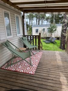 Campings Mobilhome Mag Ced les Dunes de contis Piscines et Plage : photos des chambres
