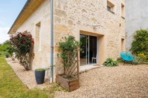 Maisons de vacances La Longere Chateau Vieux Mougnac : photos des chambres