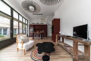Maisons de vacances Le Noyer - Maison design dans l-hyper centre : photos des chambres