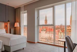 Superior Room with River view and Spa Access room in Radisson Hotel & Suites Gdansk