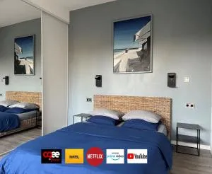 Studio Luxe + jardin et terrasse - Osny