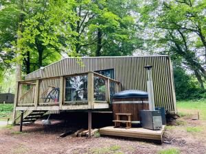 Lodges L'etape en foret : Lodge terrace & private spa