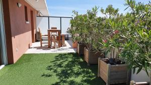 Rooftop du Lavandou - terrace and pool