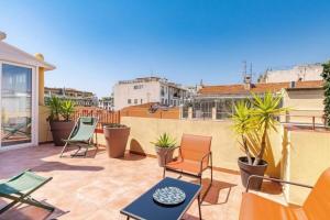 LAMARTINE - Studio w terrace and AC Very central