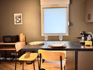 Appartements Le BraSeo, nice studio with parking in Rennes : photos des chambres