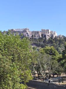 Thiseio Acropolis and Temple of Hephaestus View