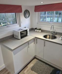 Llwynhelig House Railway Carriage - Delightful Cowbridge Railway Carriage with Hot Tub