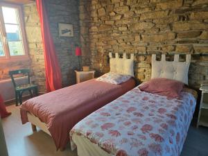 Maisons de vacances Authentique maison de caractere a Ploumoguer : photos des chambres