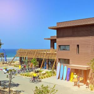 The Blue Anchor Pools and Beach Access in Taghazout Bay