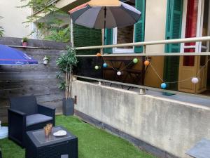 Studio proche mer avec jardin